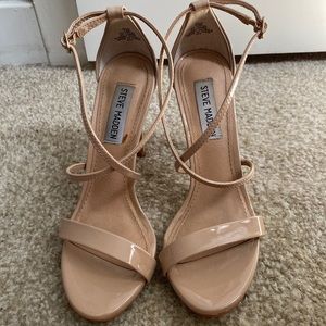 Steve Madden Patent Leather Strappy Heels